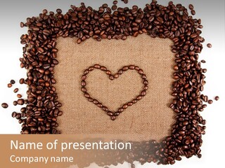 Cup Aromatic Freshness PowerPoint Template
