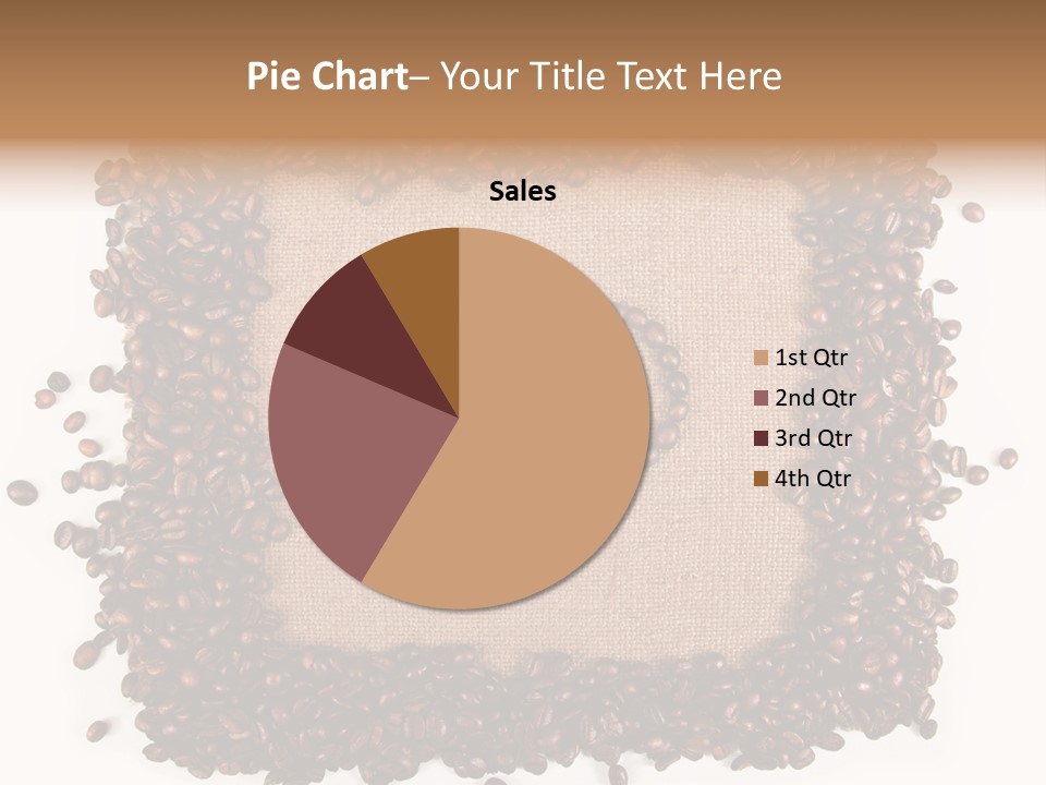 Cup Aromatic Freshness PowerPoint Template