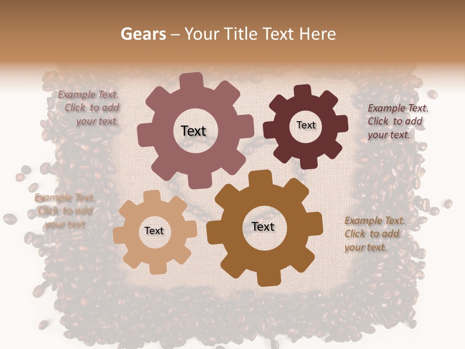 Cup Aromatic Freshness PowerPoint Template