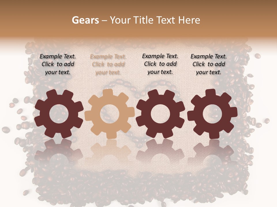 Cup Aromatic Freshness PowerPoint Template