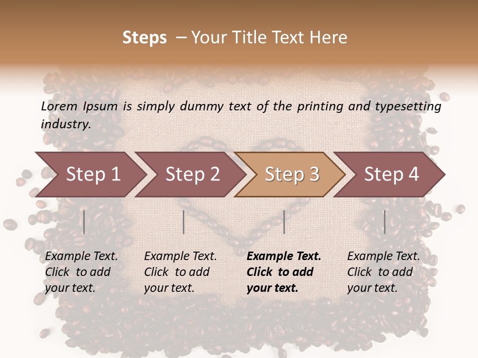 Cup Aromatic Freshness PowerPoint Template