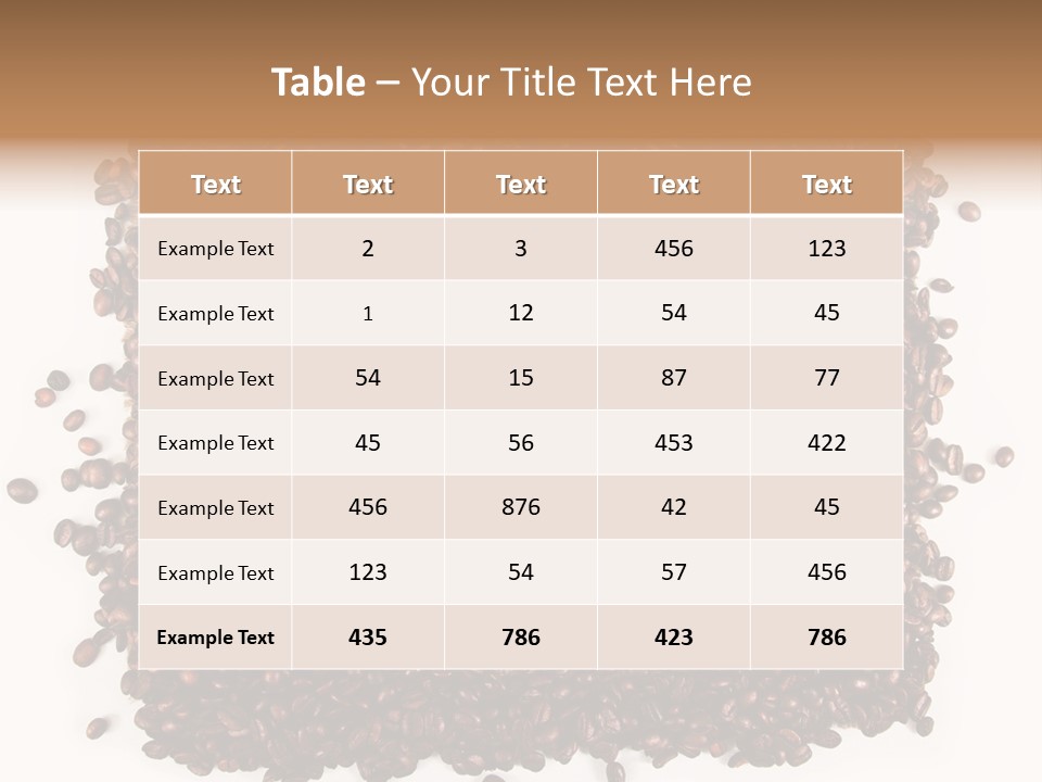 Cup Aromatic Freshness PowerPoint Template