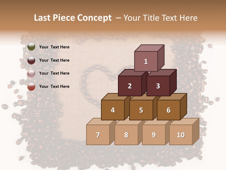 Cup Aromatic Freshness PowerPoint Template