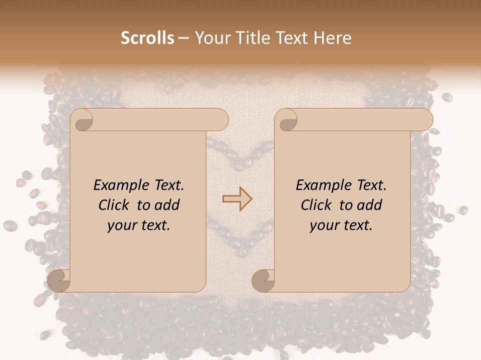 Cup Aromatic Freshness PowerPoint Template