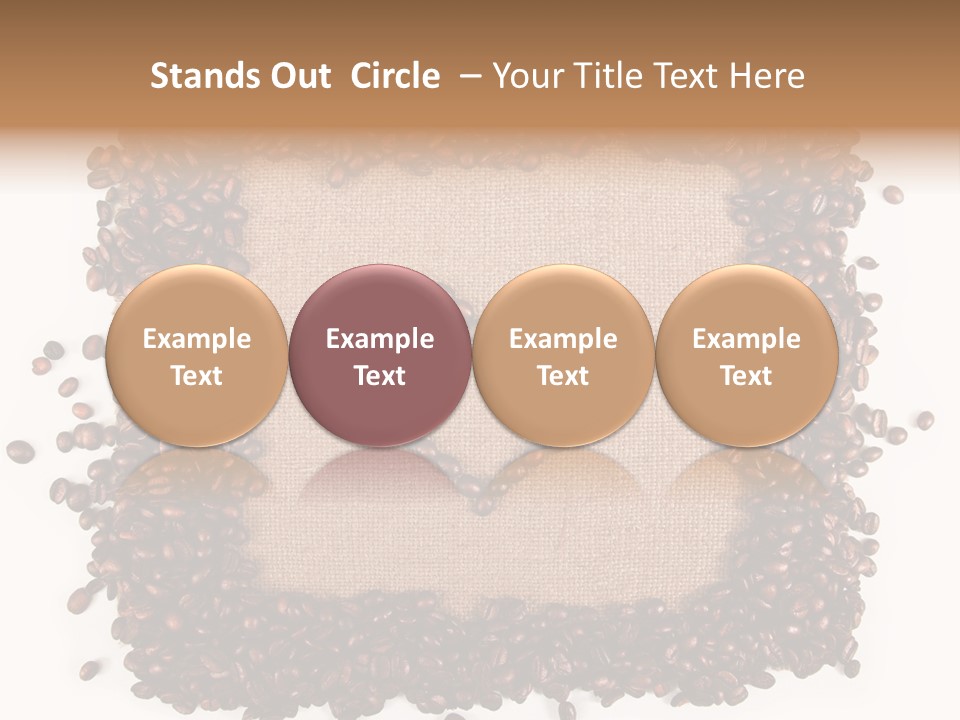 Cup Aromatic Freshness PowerPoint Template