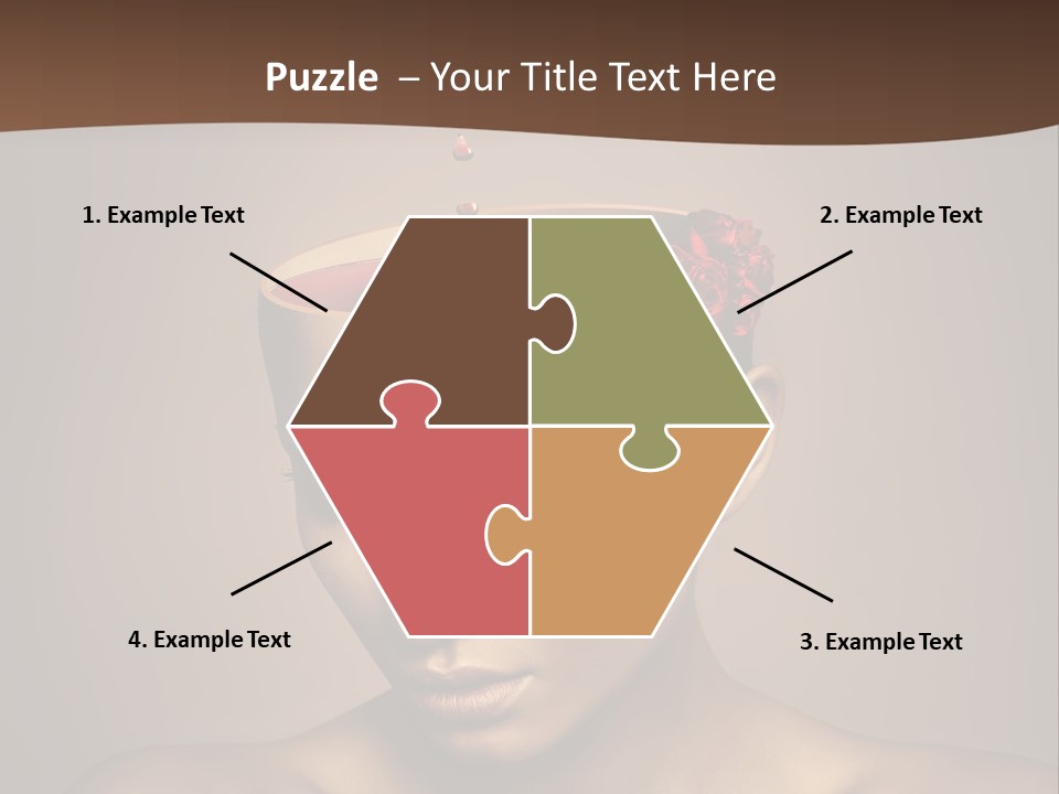 Wine Beverage Mug PowerPoint Template