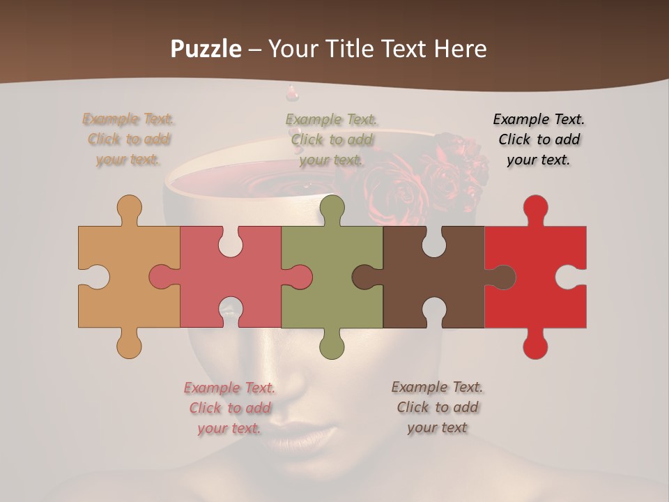 Wine Beverage Mug PowerPoint Template