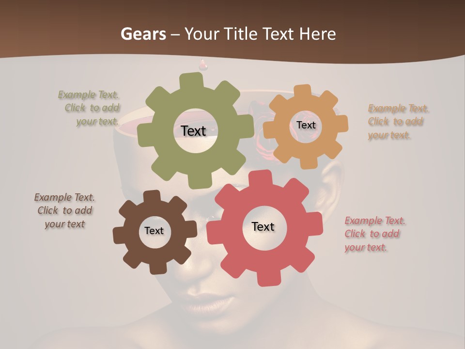 Wine Beverage Mug PowerPoint Template