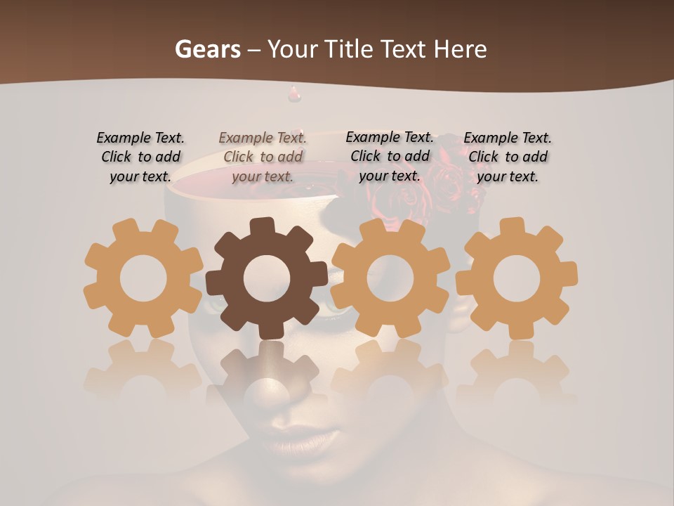 Wine Beverage Mug PowerPoint Template