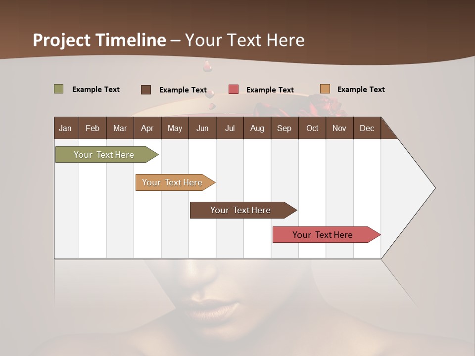 Wine Beverage Mug PowerPoint Template