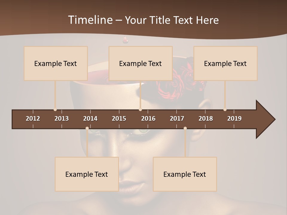 Wine Beverage Mug PowerPoint Template