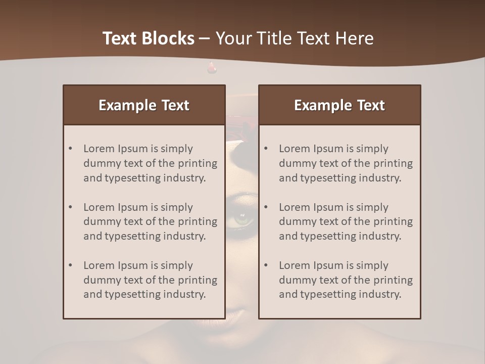 Wine Beverage Mug PowerPoint Template