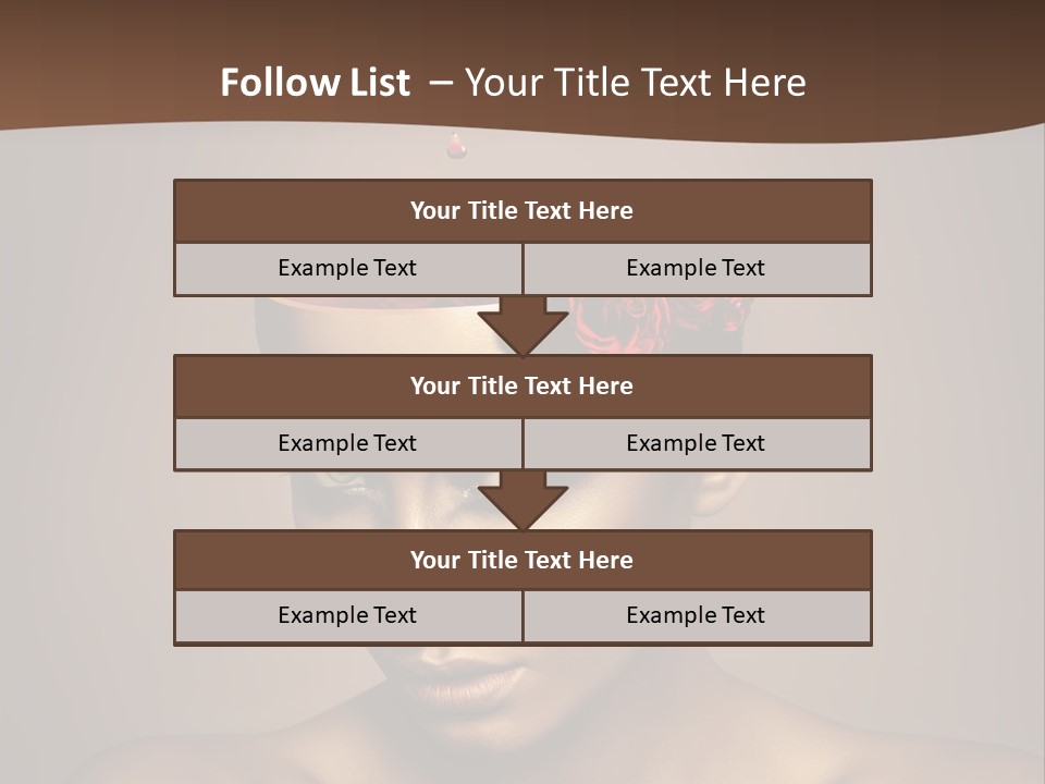Wine Beverage Mug PowerPoint Template