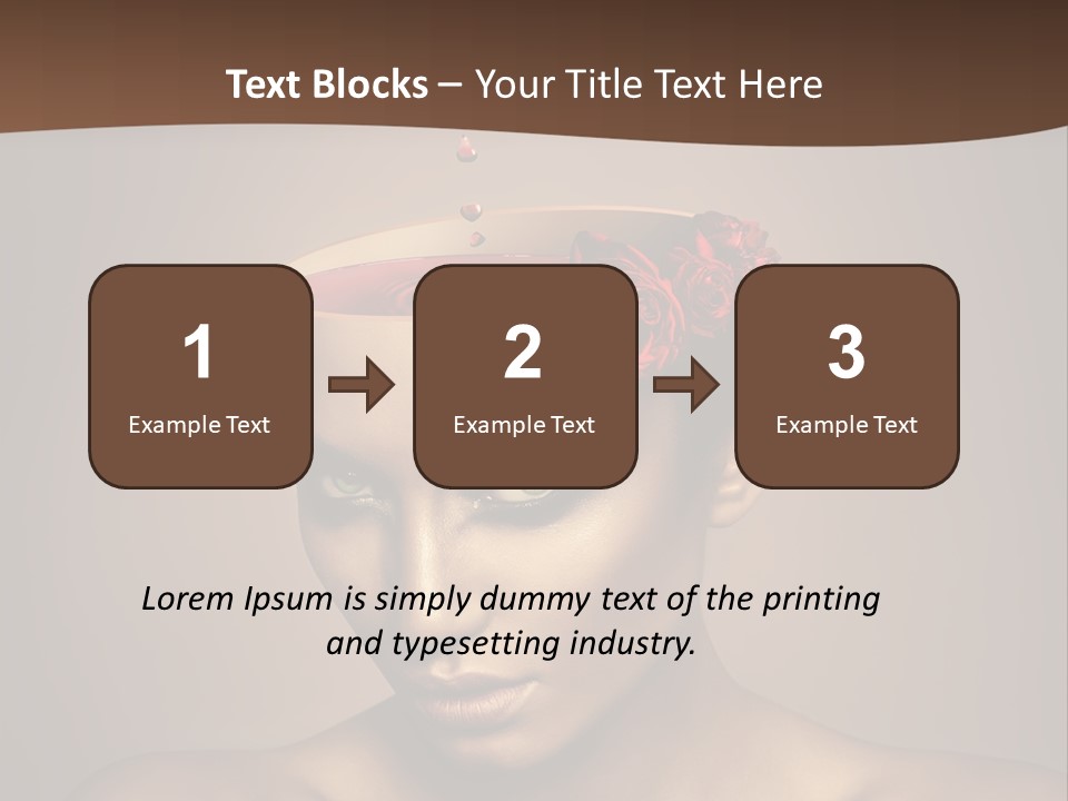 Wine Beverage Mug PowerPoint Template