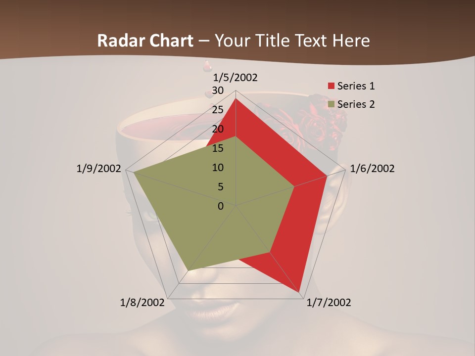 Wine Beverage Mug PowerPoint Template