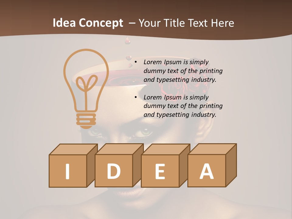 Wine Beverage Mug PowerPoint Template