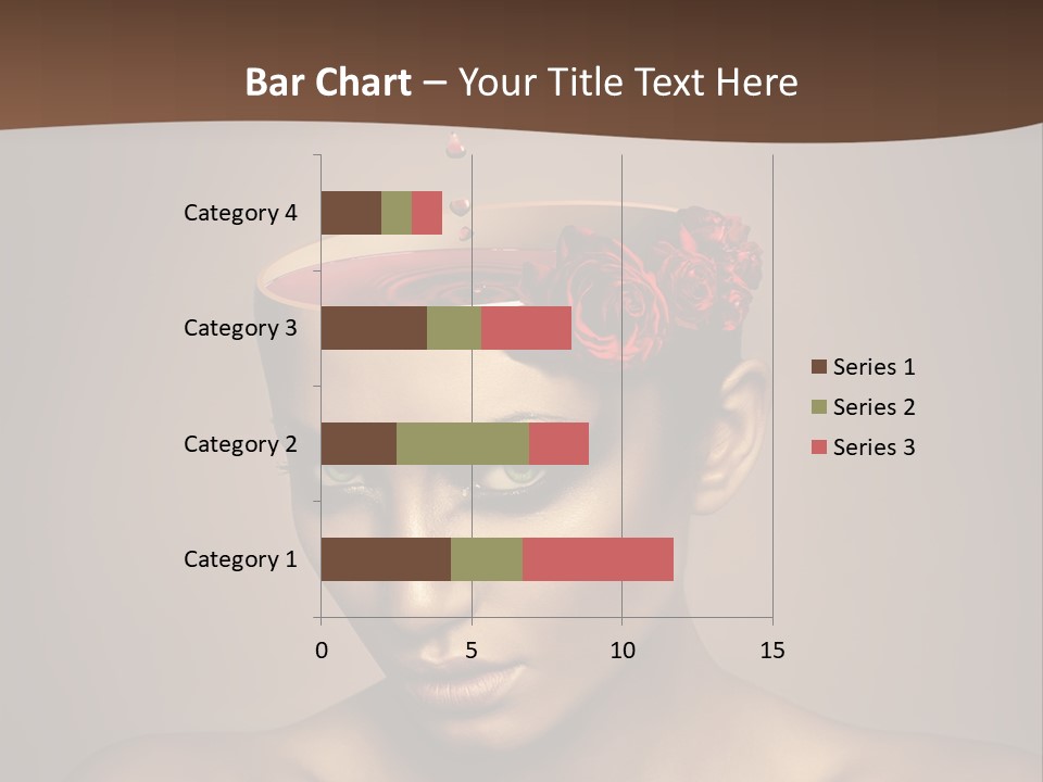 Wine Beverage Mug PowerPoint Template