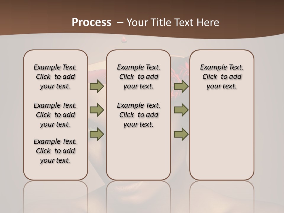 Wine Beverage Mug PowerPoint Template