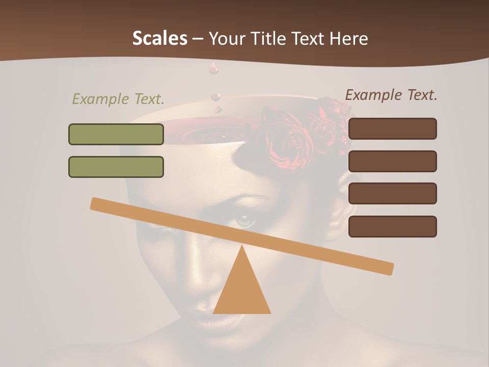 Wine Beverage Mug PowerPoint Template