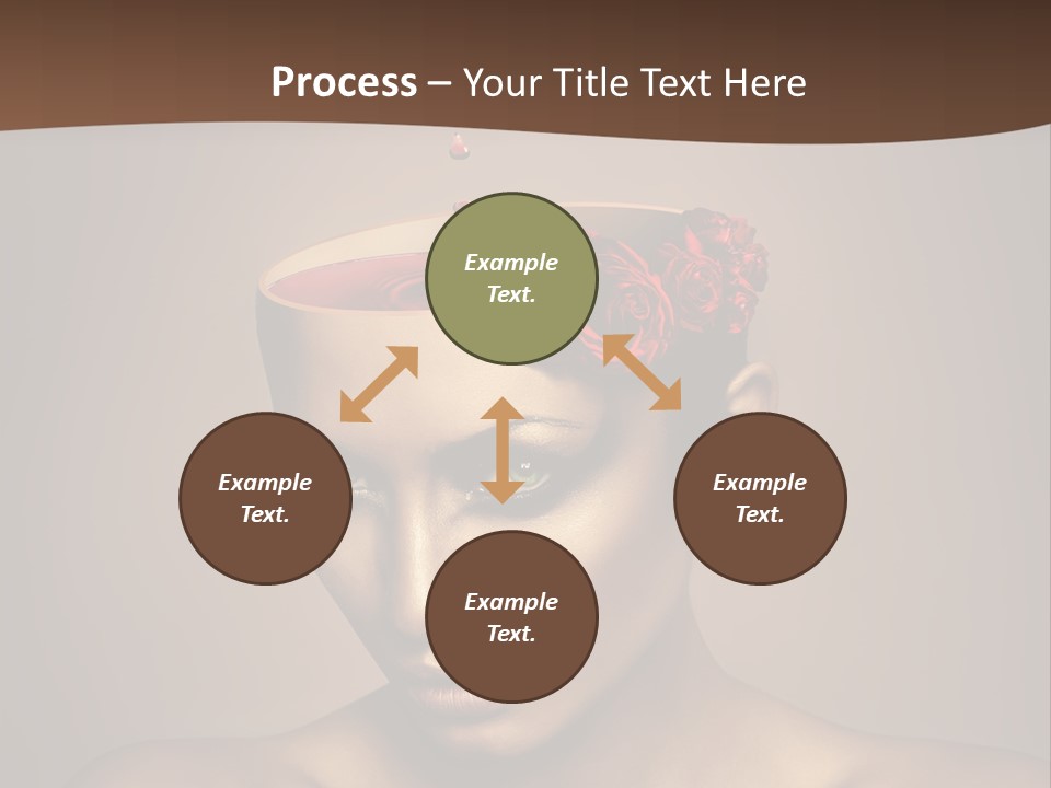 Wine Beverage Mug PowerPoint Template