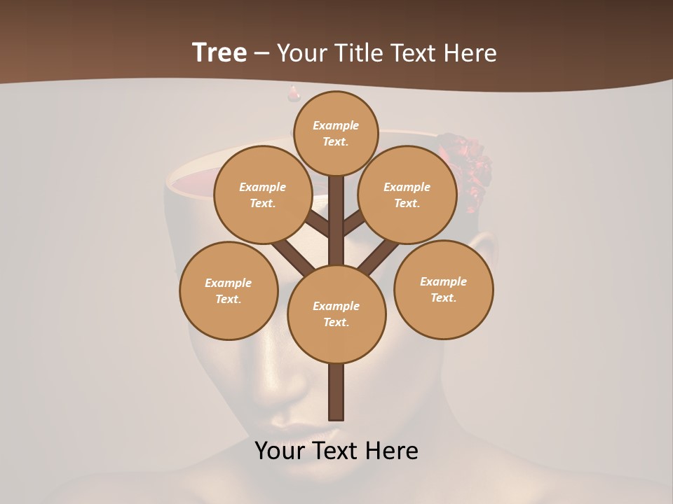 Wine Beverage Mug PowerPoint Template