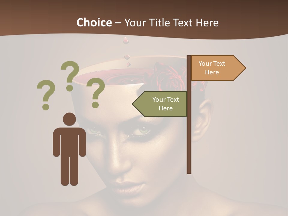 Wine Beverage Mug PowerPoint Template