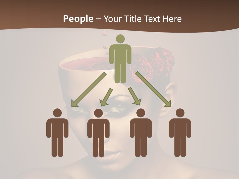 Wine Beverage Mug PowerPoint Template