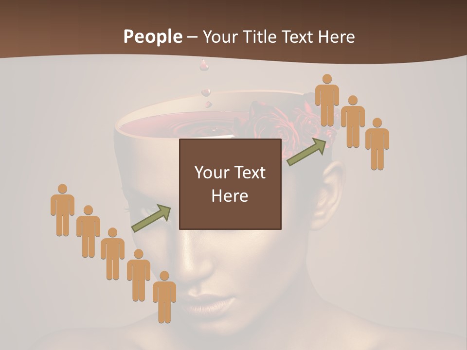 Wine Beverage Mug PowerPoint Template