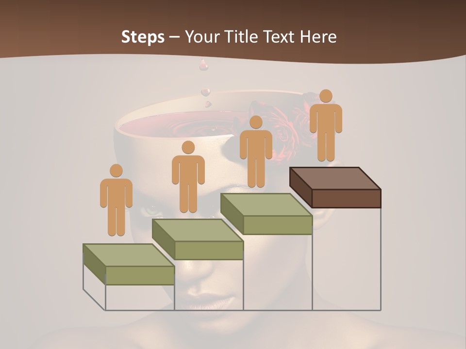 Wine Beverage Mug PowerPoint Template