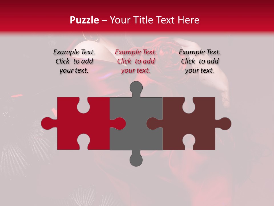 Sensuality Fine Magnificent PowerPoint Template