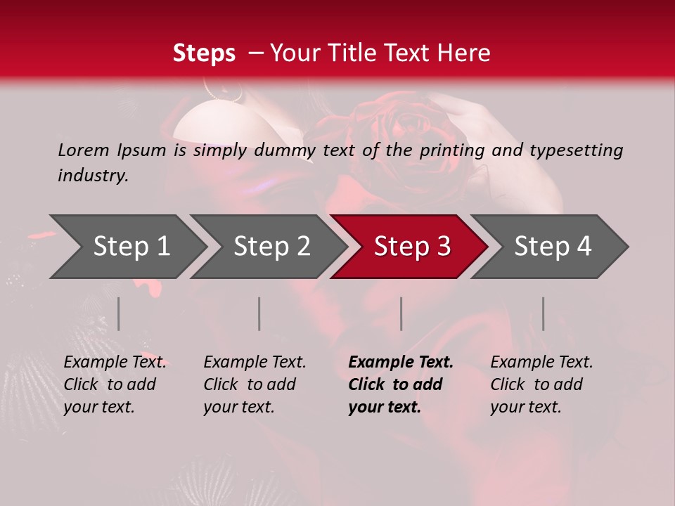 Sensuality Fine Magnificent PowerPoint Template