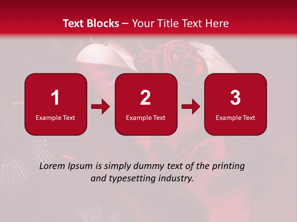 Sensuality Fine Magnificent PowerPoint Template