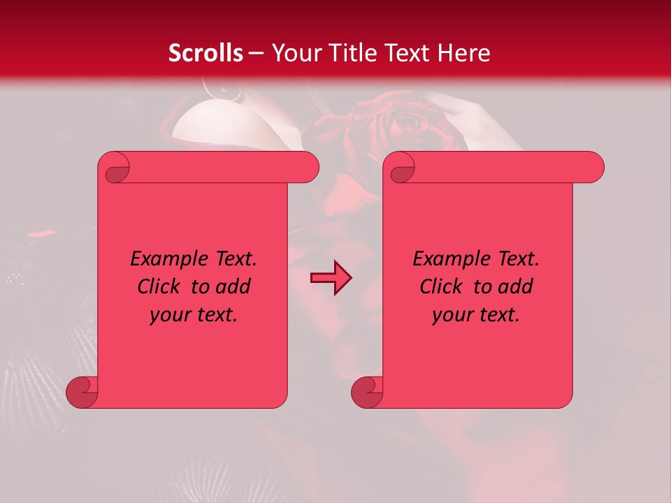 Sensuality Fine Magnificent PowerPoint Template