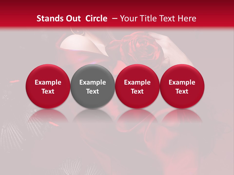 Sensuality Fine Magnificent PowerPoint Template