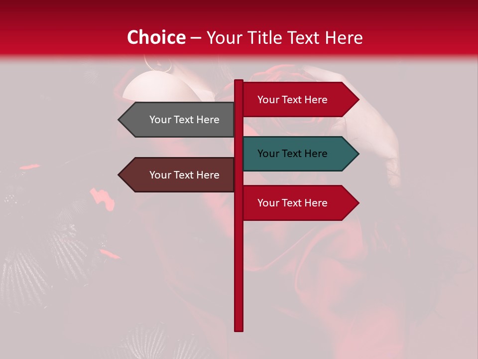Sensuality Fine Magnificent PowerPoint Template