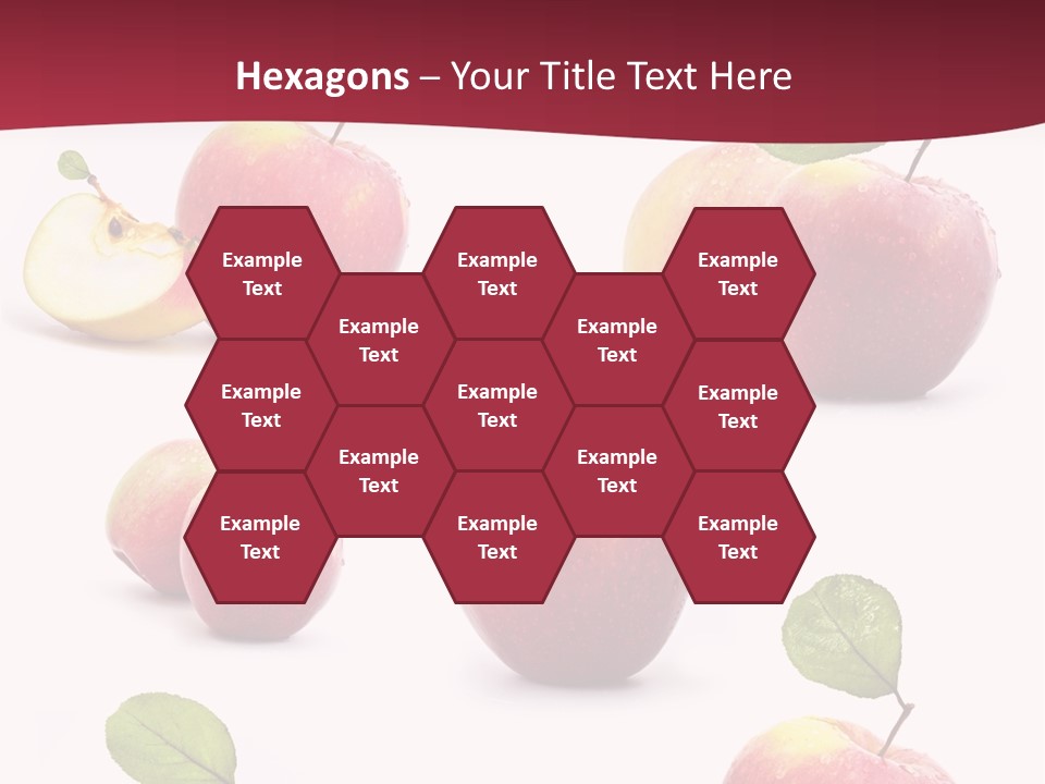 Single Apple Tasty PowerPoint Template