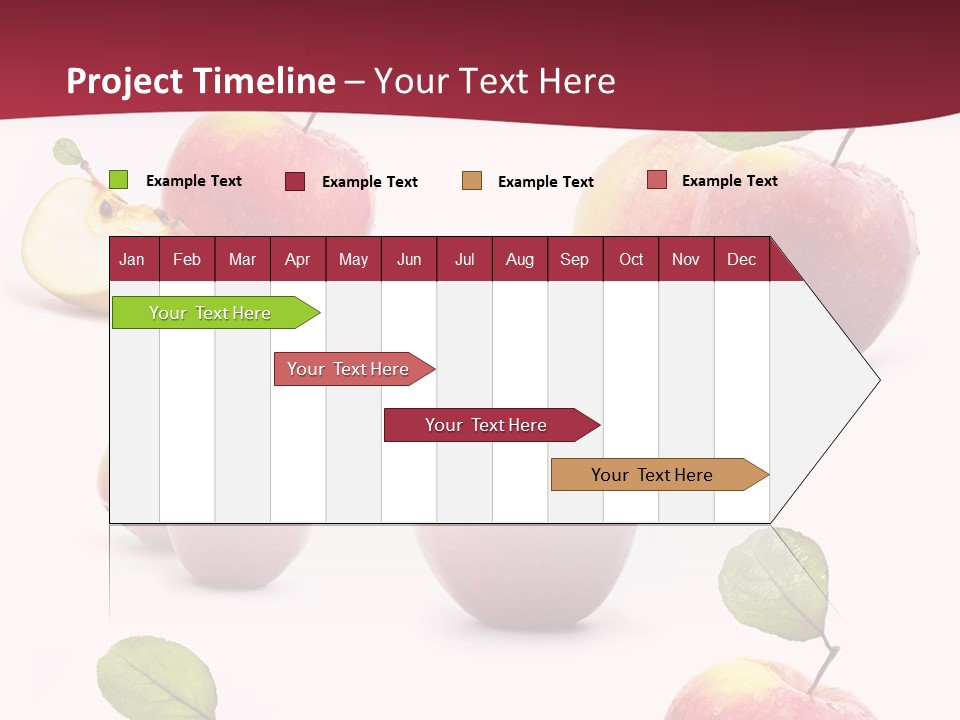 Single Apple Tasty PowerPoint Template