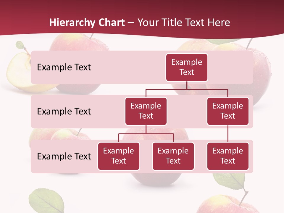 Single Apple Tasty PowerPoint Template
