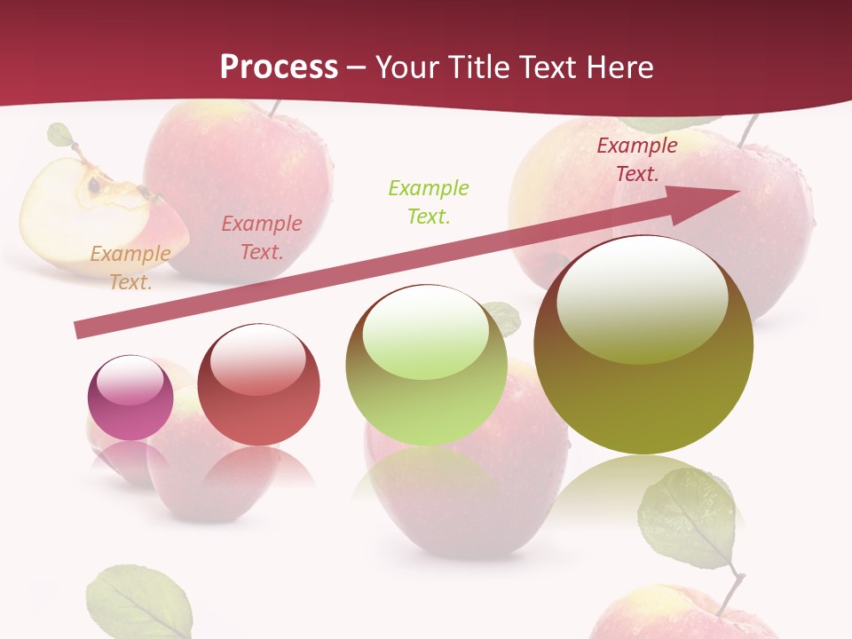 Single Apple Tasty PowerPoint Template