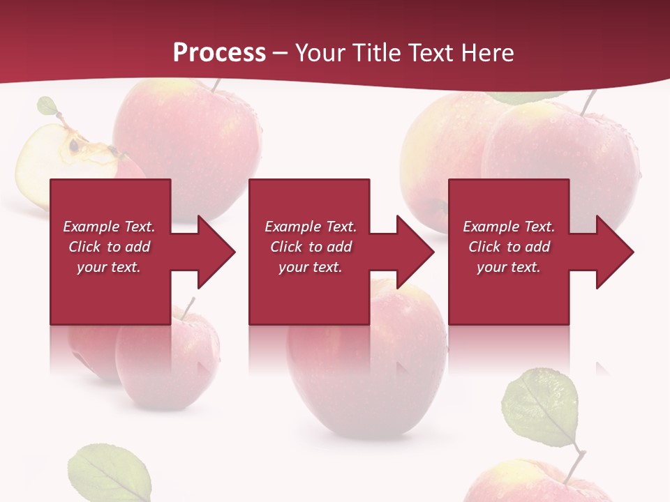 Single Apple Tasty PowerPoint Template