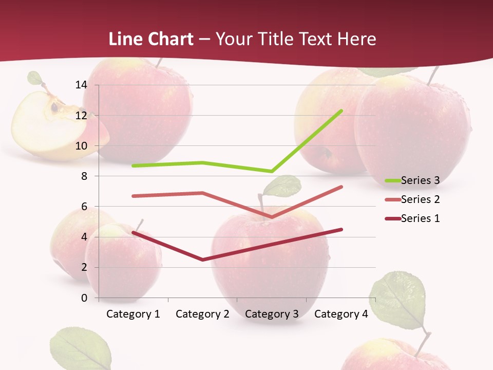 Single Apple Tasty PowerPoint Template