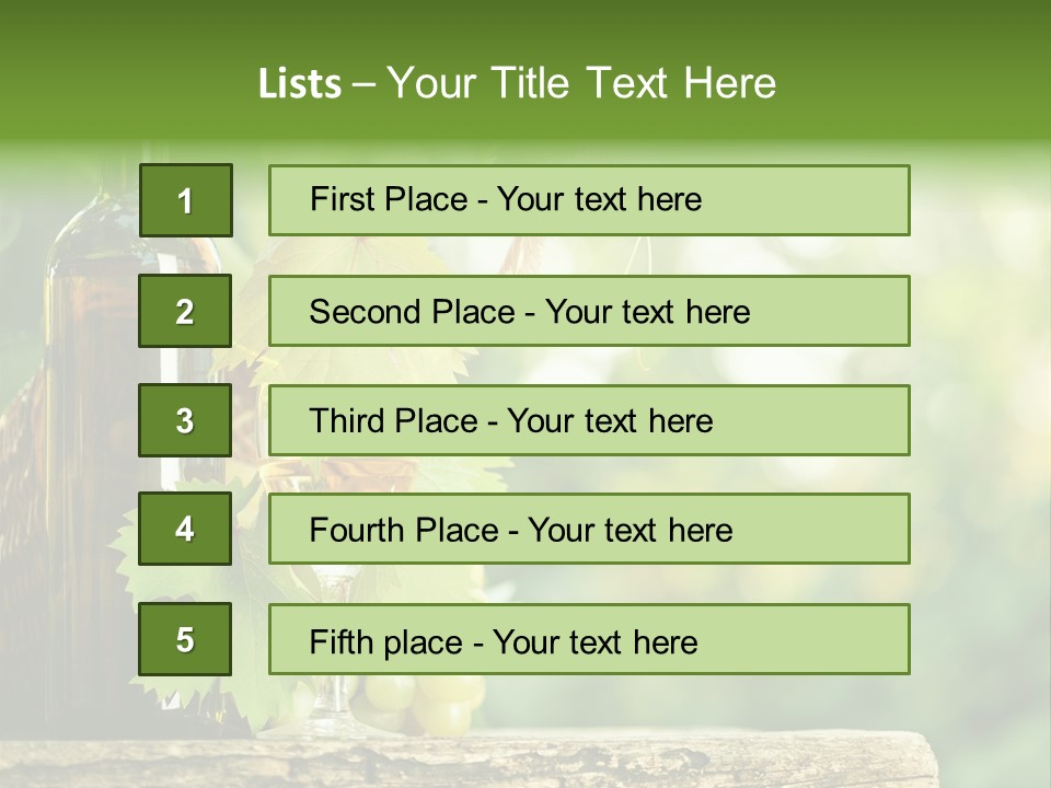 Healthy Harvest Picnic PowerPoint Template