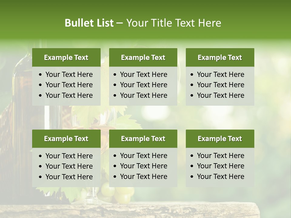 Healthy Harvest Picnic PowerPoint Template