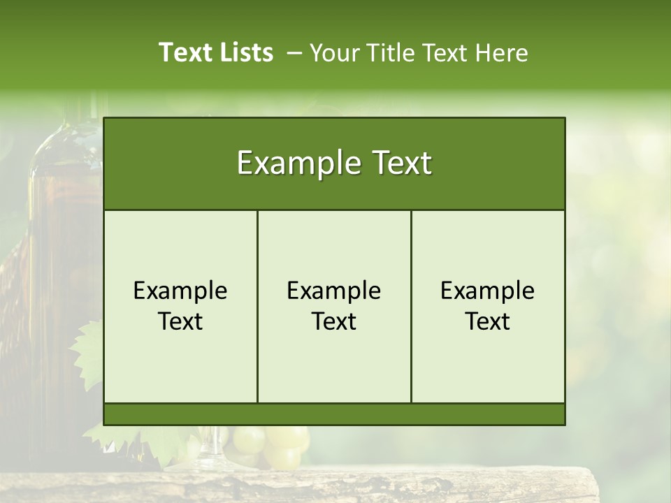 Healthy Harvest Picnic PowerPoint Template