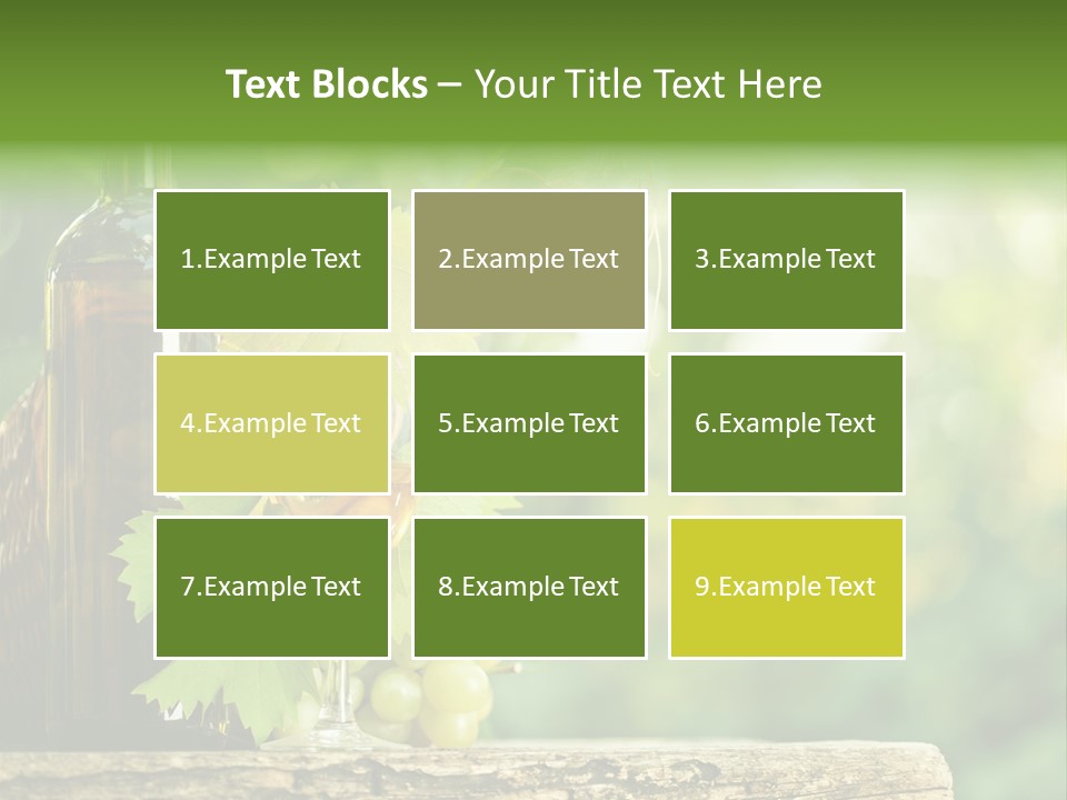 Healthy Harvest Picnic PowerPoint Template