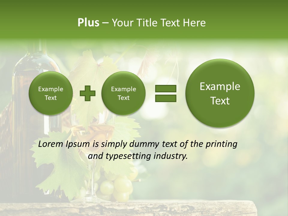 Healthy Harvest Picnic PowerPoint Template