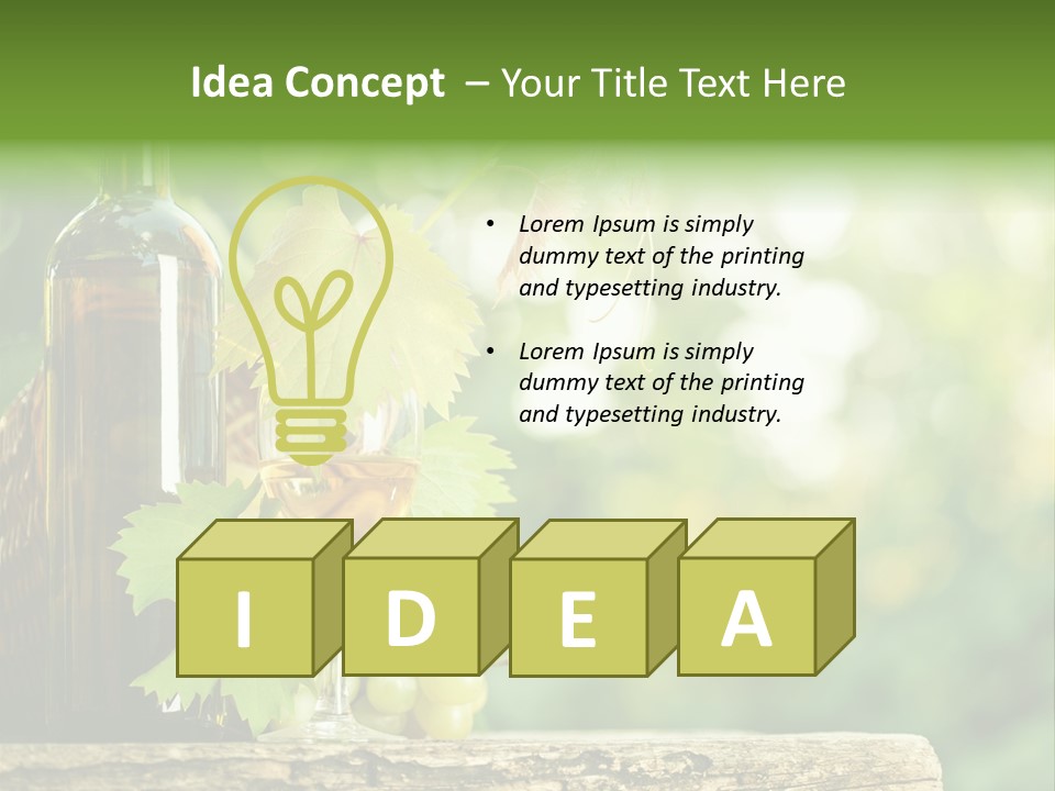 Healthy Harvest Picnic PowerPoint Template