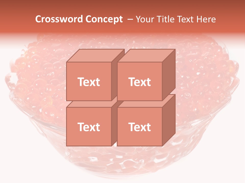 Juicy Refreshment White PowerPoint Template