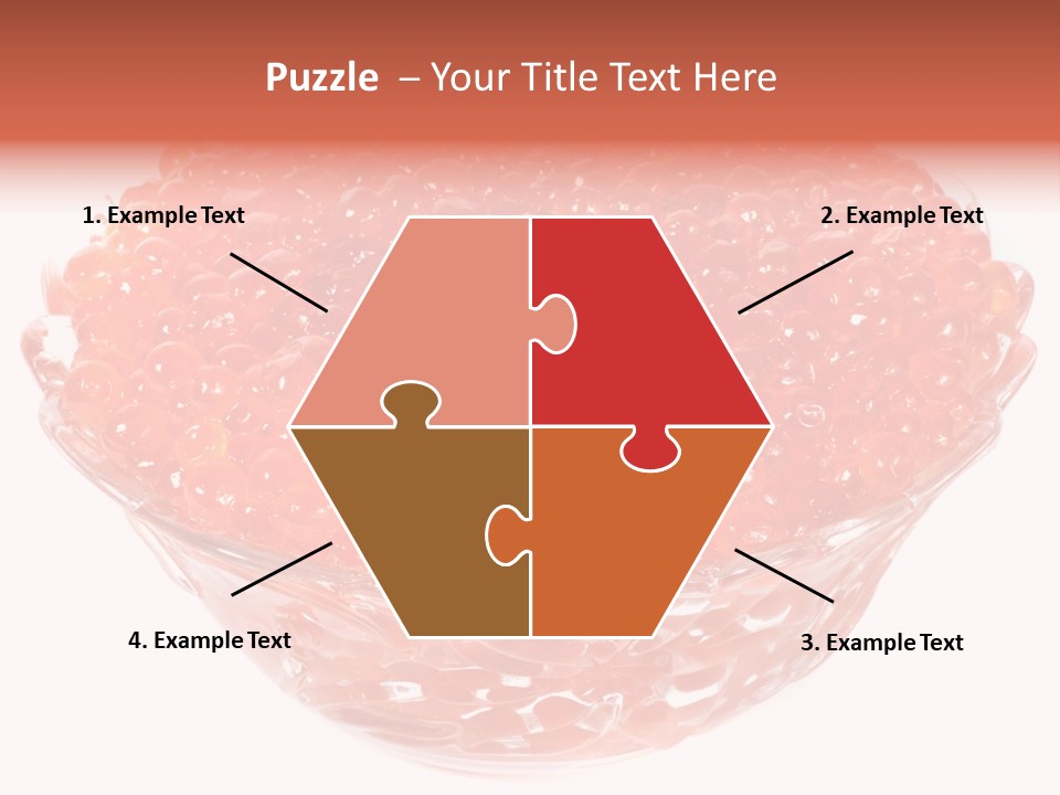 Juicy Refreshment White PowerPoint Template