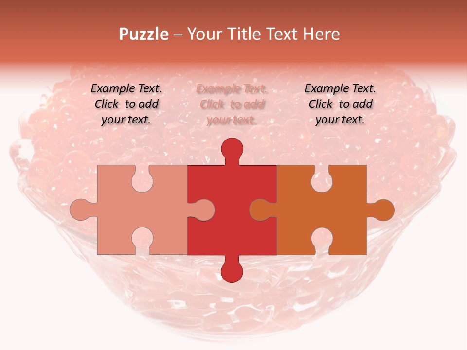 Juicy Refreshment White PowerPoint Template